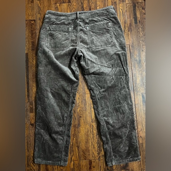 PILCRO The Wanderer Relaxed-Leg Corduroy Pants in Brown Size 31 - Picture 11 of 12